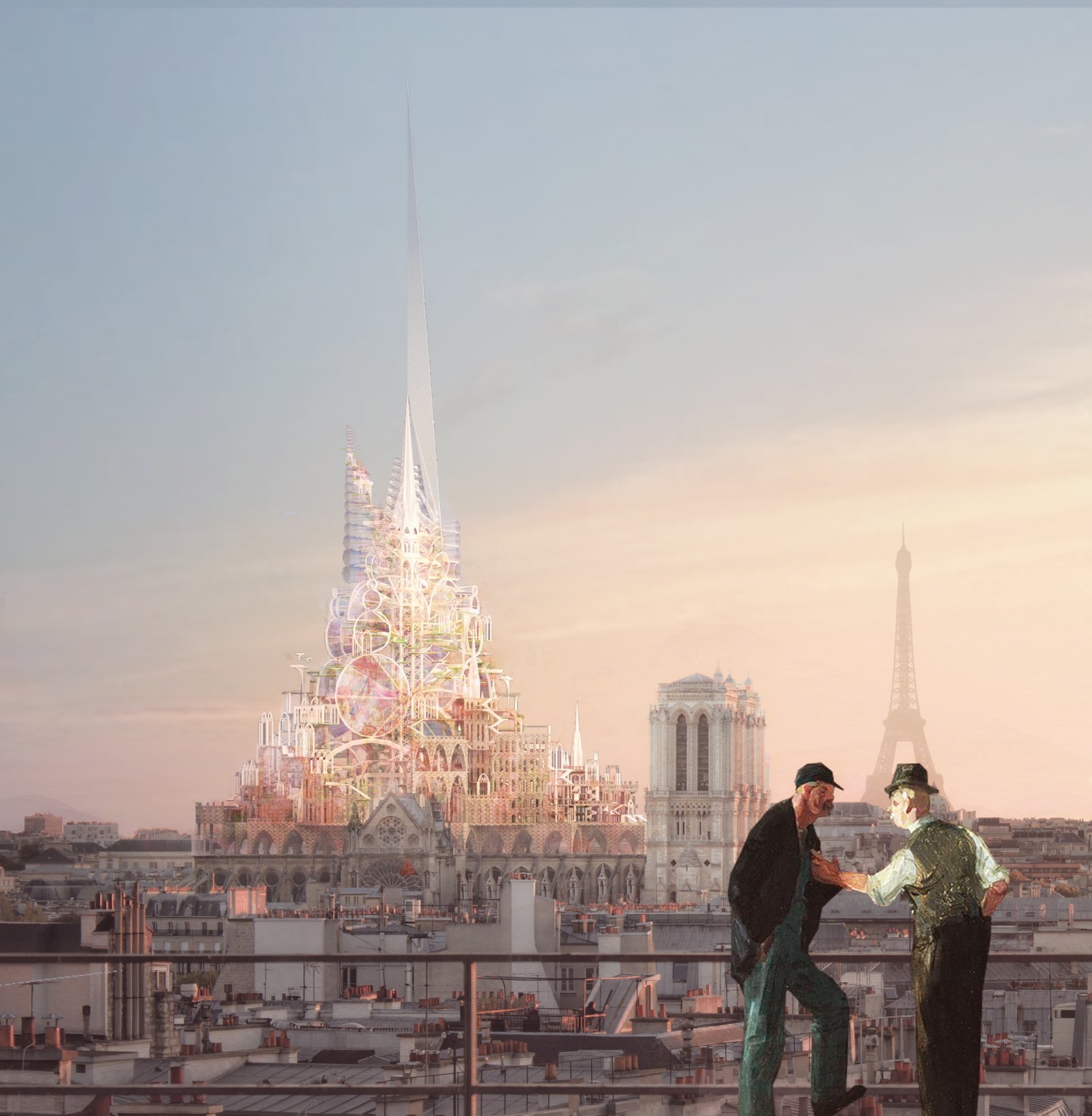Reimagining the Eiffel Tower
